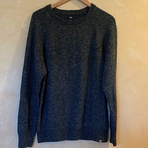 Obey Men’s Charcoal Crewneck Sweater Size L